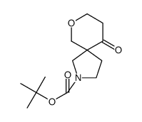 tert-butyl 10-oxo-7-oxa-2-azaspiro[4.5]decane-2-carboxylate结构式