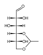 4,6-O-ETHYLIDENE-D-GLUCOPYRANOSE结构式