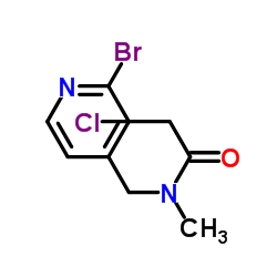 N-[(2-Bromo-4-pyridinyl)methyl]-2-chloro-N-methylacetamide结构式