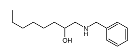 1-(benzylamino)octan-2-ol Structure