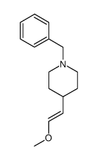 1-benzyl-4-(methoxyethenyl)piperidine结构式