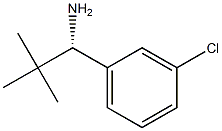 (1S)-1-(3-CHLOROPHENYL)-2,2-DIMETHYLPROPYLAMINE Structure
