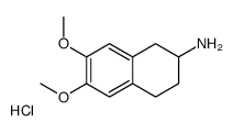 6,7-dimethoxy-1,2,3,4-tetrahydronaphthalen-2-amine,hydrochloride图片