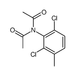 N-acetyl-N-(2,6-dichloro-3-methylphenyl)acetamide Structure