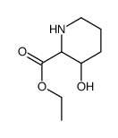 ethyl 3-hydroxypiperidine-2-carboxylate Structure