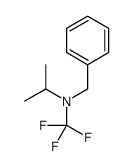 N-benzyl-N-(trifluoromethyl)propan-2-amine结构式