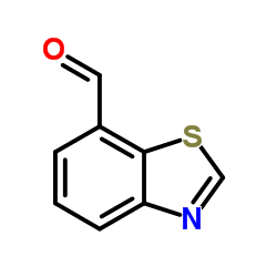Benzo[d]thiazole-7-carbaldehyde Structure