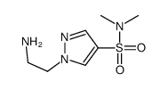 1-(2-aminoethyl)-N,N-dimethyl-1H-pyrazole-4-sulfonamide Structure