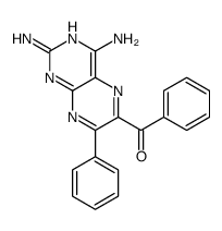 (2,4-diamino-7-phenylpteridin-6-yl)-phenylmethanone Structure