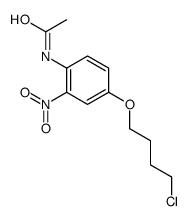 N-[4-(4-chlorobutoxy)-2-nitrophenyl]acetamide Structure