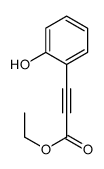 (2-HYDROXY-PHENYL)-PROPYNOIC ACID ETHYL ESTER structure