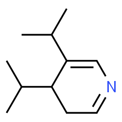 Pyridine,3,4-dihydro-4,5-bis(1-methylethyl)-(9CI) Structure