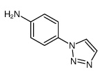 4-(1H-1,2,3-Triazole-1-yl)aniline Structure