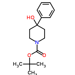 4-羟基-4-苯基哌啶-1-羧酸叔丁酯图片