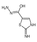 5-Thiazolecarboxylicacid,2-amino-,hydrazide(9CI) Structure