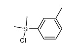 m-Tolyldimethylchlorosilane结构式