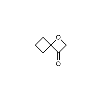 1-氧杂螺[3.3]庚-3-酮结构式