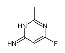 (8CI)-4-氨基-6-氟-2-甲基嘧啶结构式