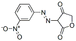 2,4(3H,5H)-Furandione,3-[(3-nitrophenyl)azo]- (9CI)结构式