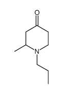 (1)-2-methyl-1-propylpiperidin-4-one结构式