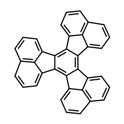 diacenaphtho(1,2-j:1',2'-l)fluoranthene structure
