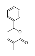 1-phenylethyl 2-methylprop-2-enoate Structure