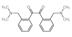 1,2-bis[2-(dimethylaminomethyl)phenyl]ethane-1,2-dione Structure