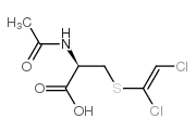 N-ACETYL-S-(1,2-DICHLOROVINYL)-L-CYSTEINE structure