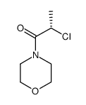 Morpholine, 4-[(2S)-2-chloro-1-oxopropyl]- (9CI) picture