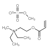 n,n-diethylaminoethyl acrylate q-salt, methosulfate结构式