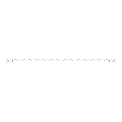 Di-tert-butyl4,7,10,13,16,19,22,25,28,31,34,37,40-tridecaoxatritetracontanedioate Structure