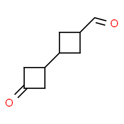 [1,1-Bicyclobutyl]-3-carboxaldehyde, 3-oxo- (9CI) Structure