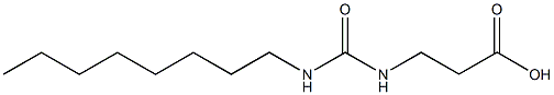 3-(3-Octylureido)propanoic acid结构式