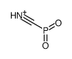 cyano-hydroxy-oxophosphanium结构式