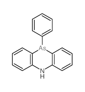 Phenarsazine, 5,10-dihydro-10-phenyl- structure