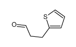 3-thiophen-2-ylpropanal Structure