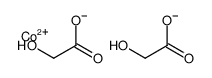 cobalt(2+),2-hydroxyacetate结构式