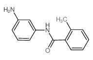 N-(3-Aminophenyl)-2-methylbenzamide结构式