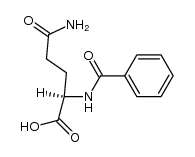 (R)-5-amino-2-benzamido-5-oxopentanoic acid结构式