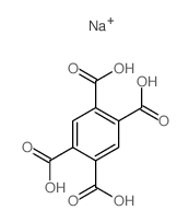 1,2,4,5-Benzenetetracarboxylicacid, sodium salt (1:?) Structure