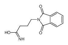 4-(1,3-dioxoisoindol-2-yl)butanamide结构式