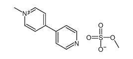 1-methyl-4-pyridin-4-ylpyridin-1-ium,methyl sulfate结构式