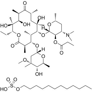 Erythromycin Estolate Structure