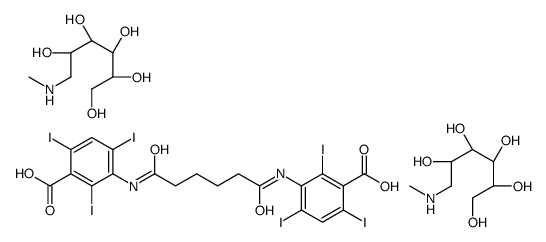 adipiodone, dimeglumine salt Structure