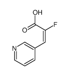 Z-2-氟-3-(3-吡啶基)丙烯酸结构式