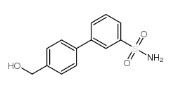 3-(4-Hydroxymethylphenyl)phenylsulfonamide结构式