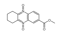 methyl 5,10-dioxy-6,7,8,9-tetrahydrophenazine-2-carboxylate结构式