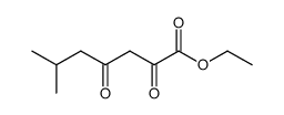 ethyl 6-methyl-2,4-dioxoheptanoate Structure