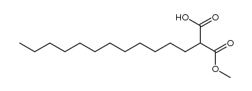 methyl dodecylmalonate结构式