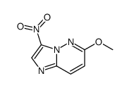 6-methoxy-3-nitroimidazo[1,2-b]pyridazine结构式